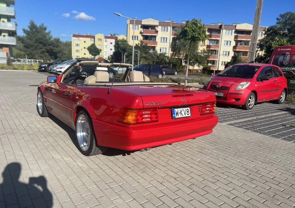 Mercedes-Benz SL cena 82900 przebieg: 182142, rok produkcji 1990 z Otwock małe 407